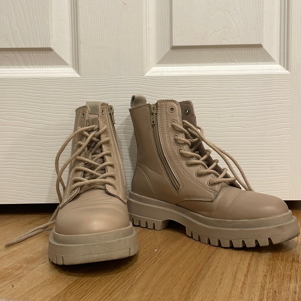 Kids Zara military boots